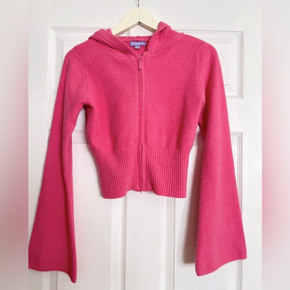 Pink fuzzy Jacket by Florence by Mills - Picture 5 of 8